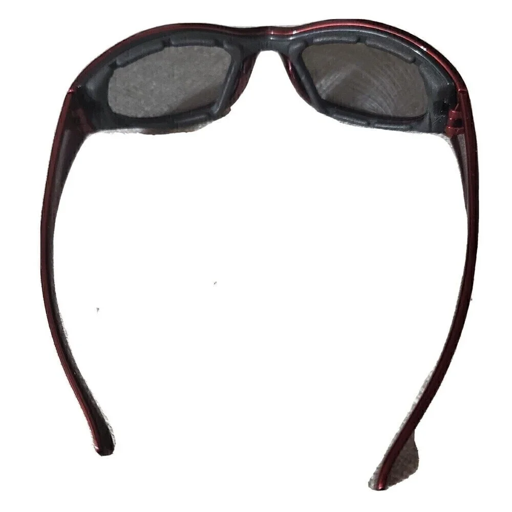 Unbranded Riders Cushioned Boys Sunglasses Burgundy Kids‎ Motorcycle NWOT